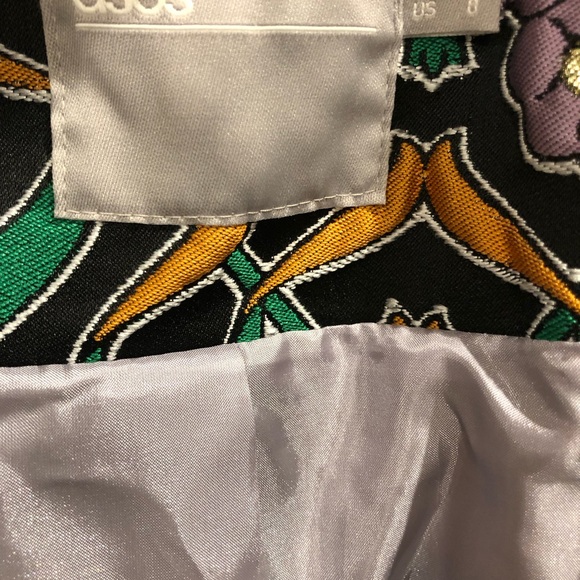 ASOS floral detail coat - Picture 5 of 5